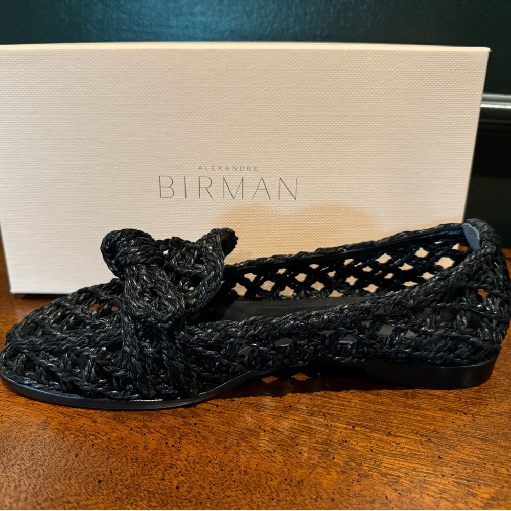 Alexander Birman Raffia Sandals